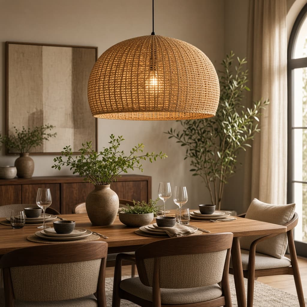 Rivo travertine pendant light